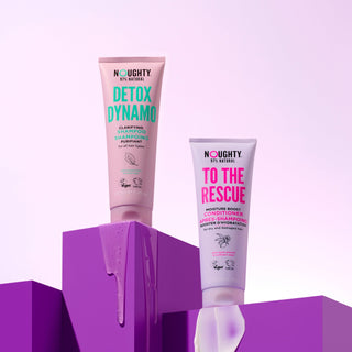 Detox Dynamo Shampoo & Rescue Conditioner Duo - Noughty USA