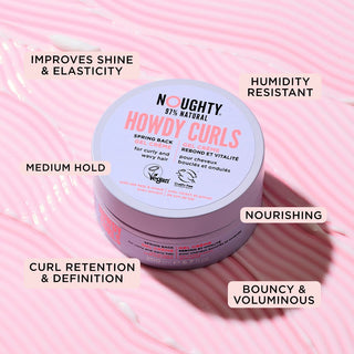 Howdy Curls Spring Back Gel Crème - Noughty USA