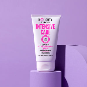 Noughty Intensive Care leave in conditioning cream for dry and damaged, frizzy hair. Natural haircare vegan cruelty free natural sulphate free paraben free 