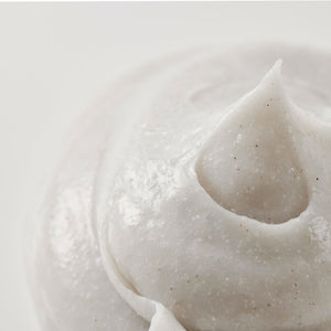 Noughty The Soother fragrance free body polish exfoliator for sensitive and reactive skin. Natural body care vegan cruelty free natural sulfate free paraben free